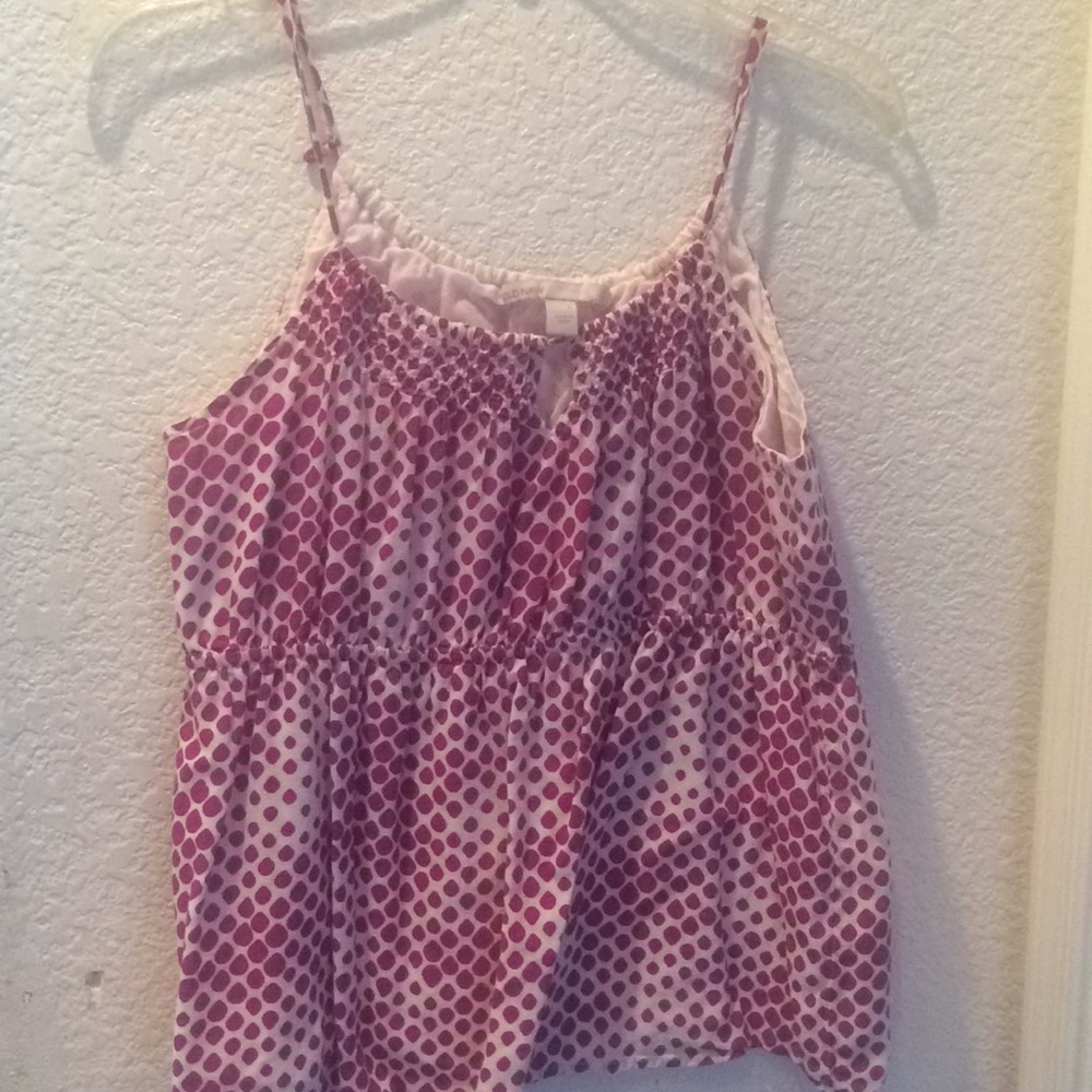FINAL MARKDOWN Lovely ladies old navy cami style top large
